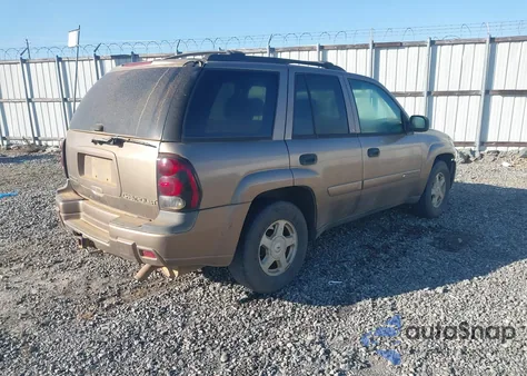 2002 Chevrolet Trailblazer Ls from USA, damaged, VIN 1GNDS13SX22419664
